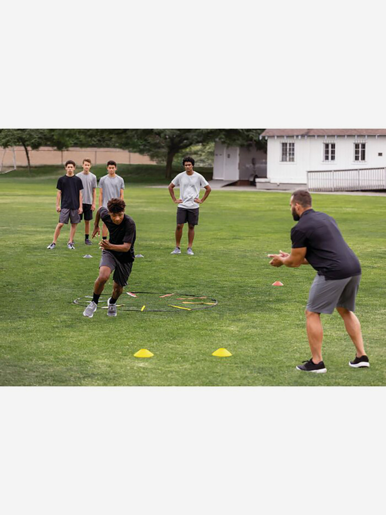 Координационная лестница круглая SKLZ, 8 конусов в комплекте