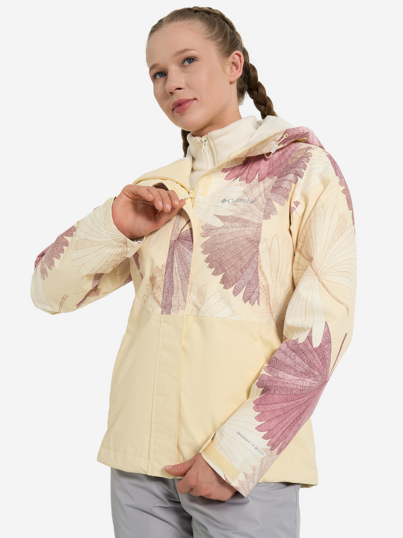 Куртка мембранная женская Columbia Hikebound Printed Jacket Желтый 10999₽