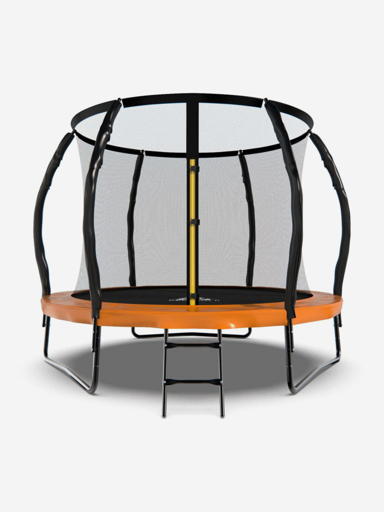 Батут DFC KENGOO II 8FT (244см) оранжевый/черный