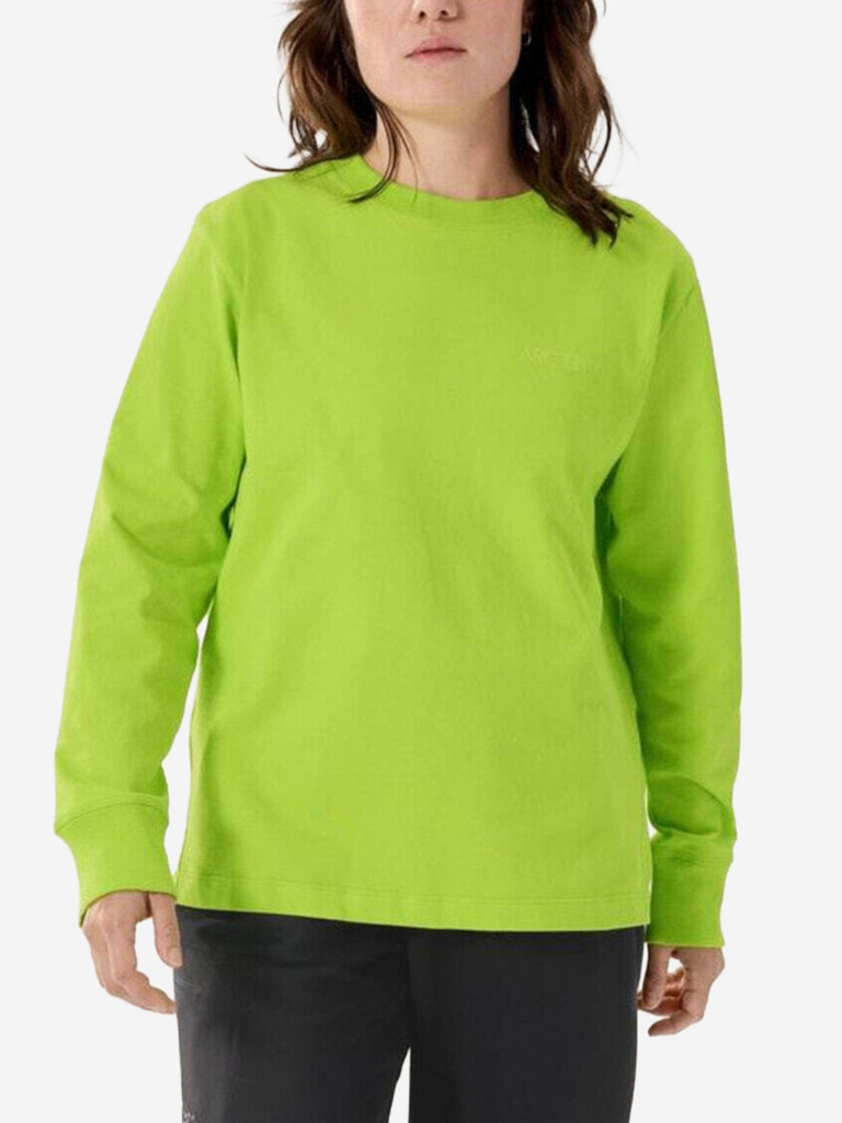Лонгслив женский Arcteryx Kragg Cotton Bird Crew Neck