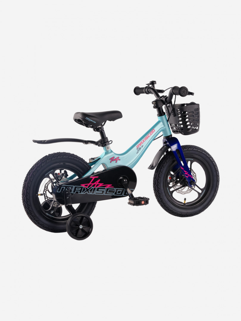 Велосипед для девочек Maxiscoo Jazz Pro 14 Голубой