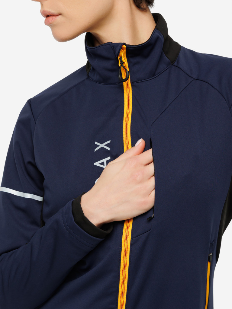 Куртка для беговых лыж женская Moaxsport Dynamic