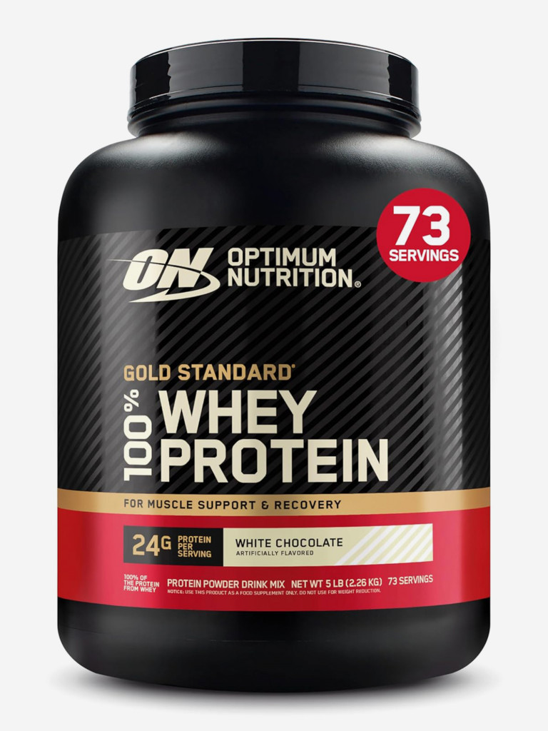 Протеин Optimum Nutrition Gold Standard Whey, 2270 г, Белый шоколад