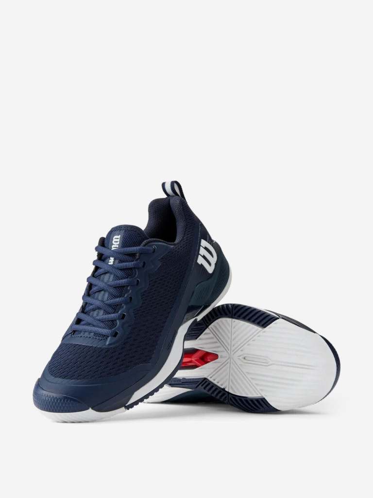 Кроссовки Wilson Rush Pro 4.5 All Court Navy Blue