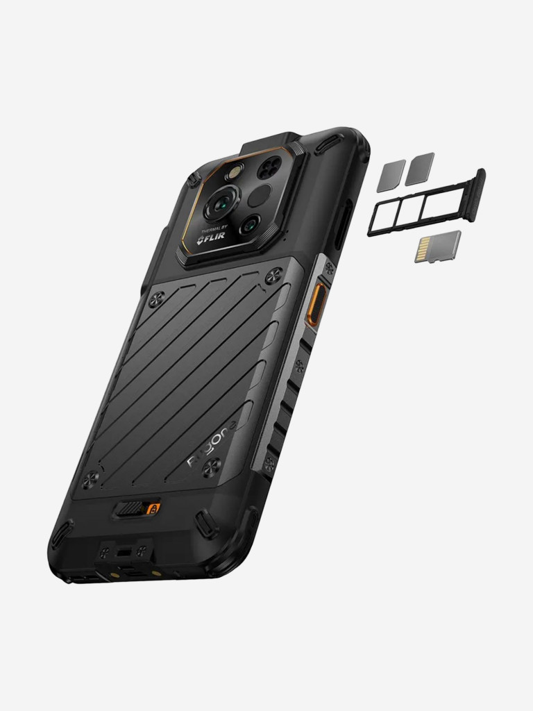Смартфон RugOne Xever 7 Pro 12+512 Black, 6.67“, FHD+, MTK 7025, And15, 50+64+50, 32MP, ThermoVue, IP69K, 5550mAh