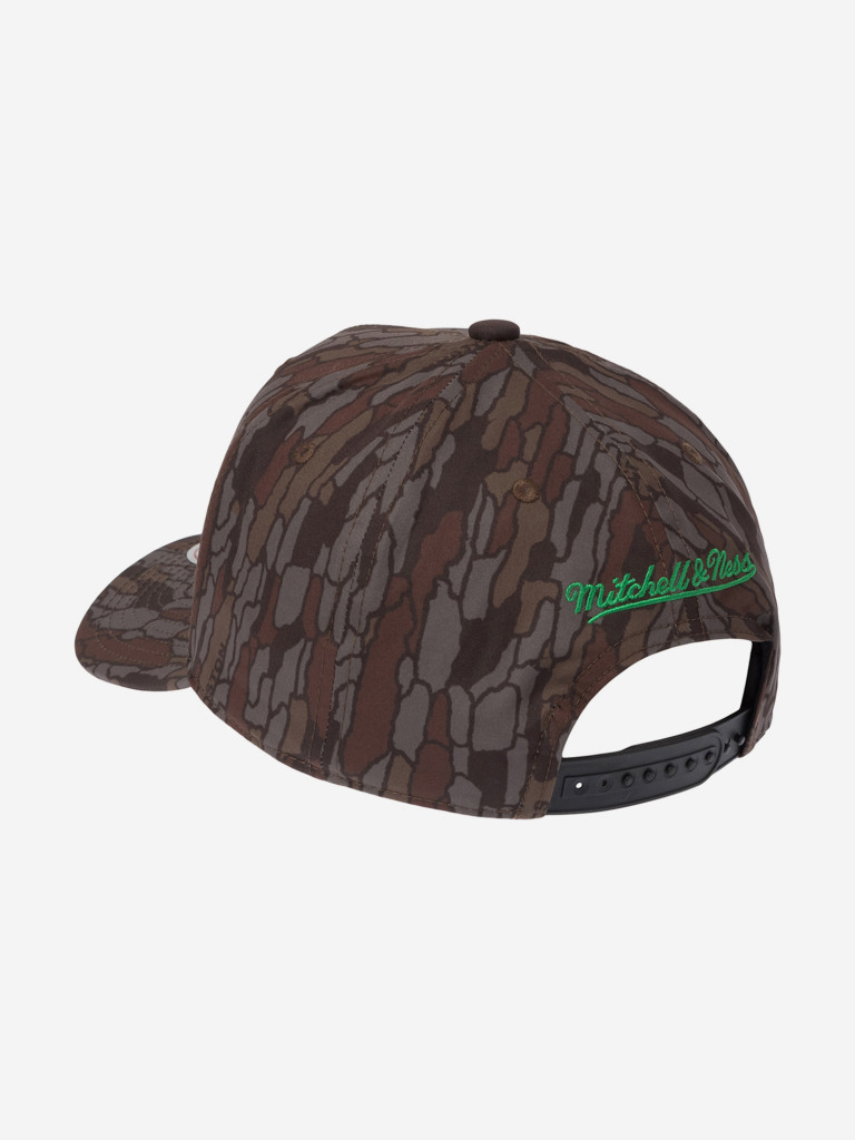 Бейсболка MITCHELL NESS HP15007-BCECAMO Boston Celtics NBA