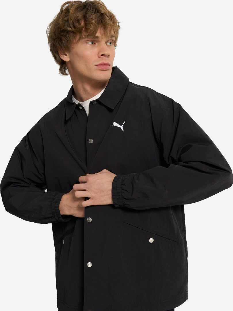 фото Рубашка мужская puma wardrobe ess, черный