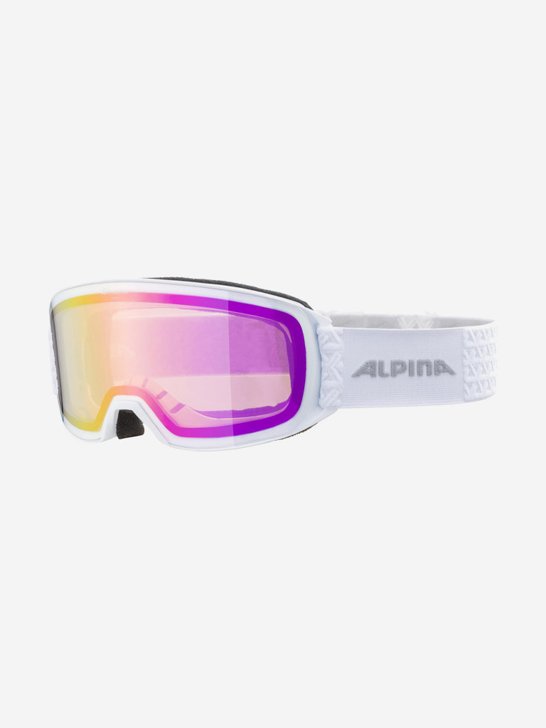 Горнолыжные очки Alpina Nakiska Q-Lite White Matt