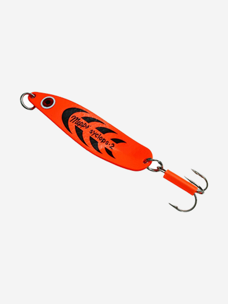 Блесна колебалка для рыбалки Mepps SYCLOPS, 2, Fluo Orange, 1 штука