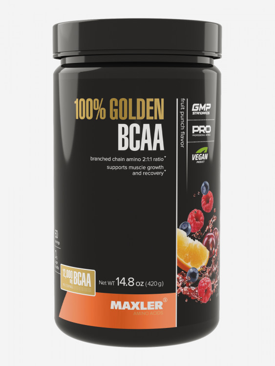 Аминокислоты БЦАА (2:1:1) Maxler 100% Golden BCAA, 420 г - Фруктовый пунш
