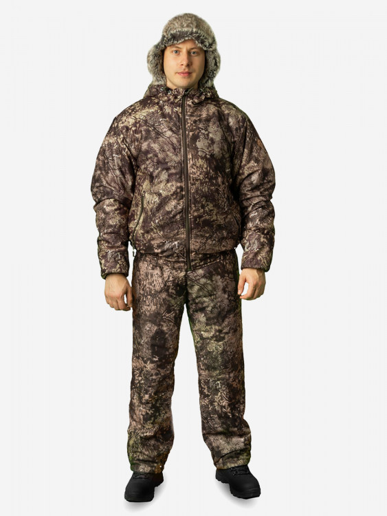 Костюм для охоты и рыбалки зимний -15, Orionactive, Сапсан ельник