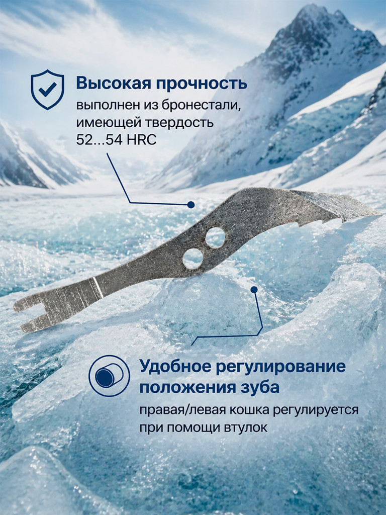 Зуб сменный для кошкоботов Sabor Pro TM Ice Rock