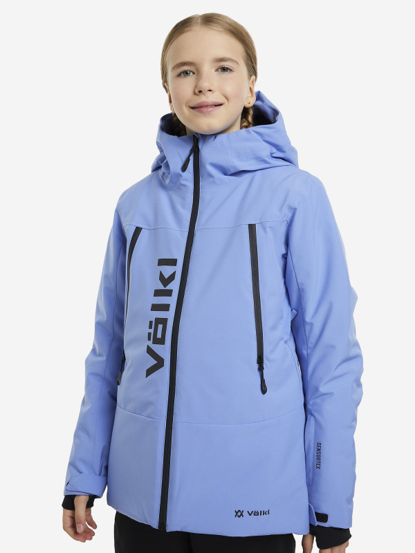 Куртка утепленная для девочек Volkl васильковый цвет — купить за 4999 руб. со скидкой 50 %, отзывы в интернет-магазине Спортмастер