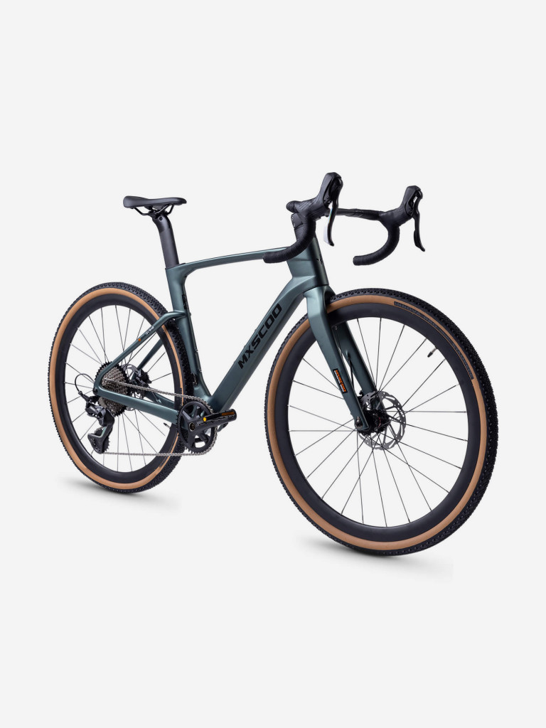 Велосипед Gravel MXSCOO 9BIKE 29'' GV940 зеленый матовый, 2026