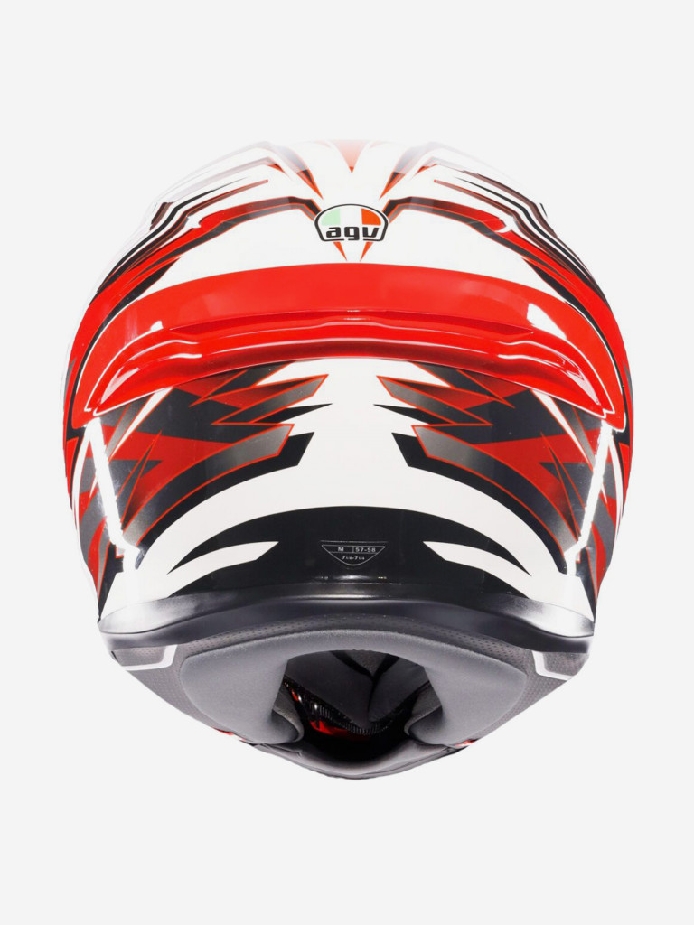 Мотошлем интеграл AGV K6 S E2206 MPLK Reeval White/Red/Grey