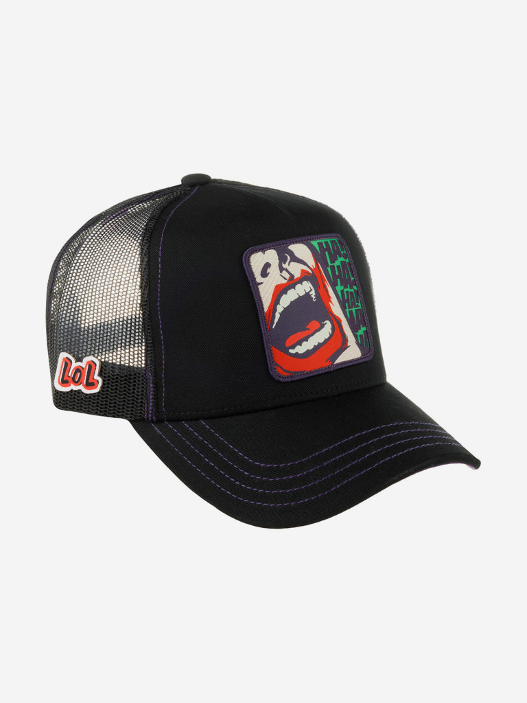 Бейсболка с сеточкой CAPSLAB CL/0/1/CAS2/JOK1 Pop Icons Joker (черный)