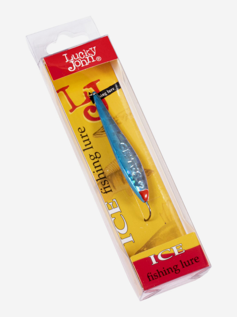 Блесна вертикальная Lucky John зимняя MODEL S-3 с впаянным крючком 06.0г
