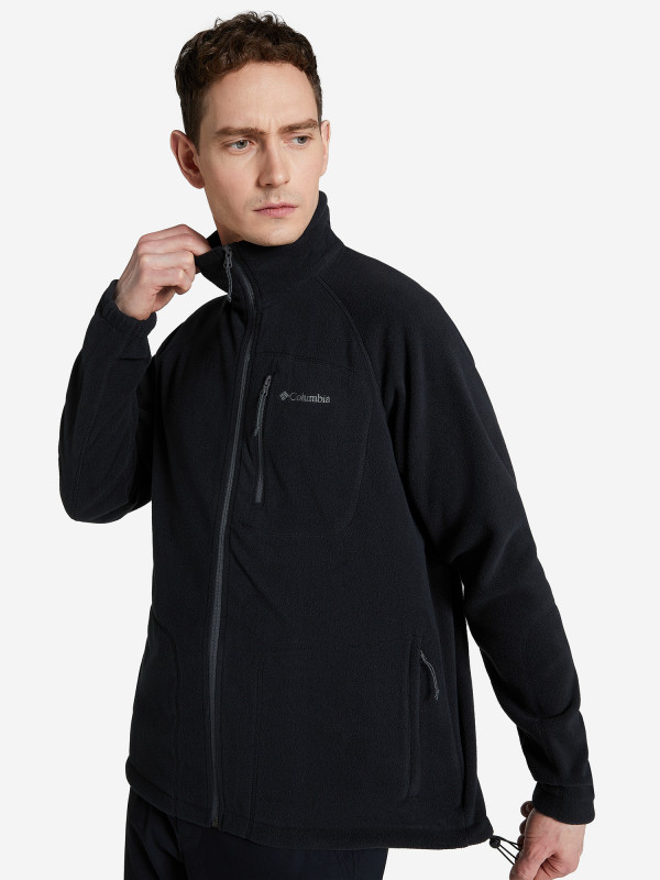 Джемпер мужской Columbia Fast Trek II Full Zip Fleece арт. 1420421 черный цвет — купить за 4999 руб., отзывы в интернет-магазине Спортмастер