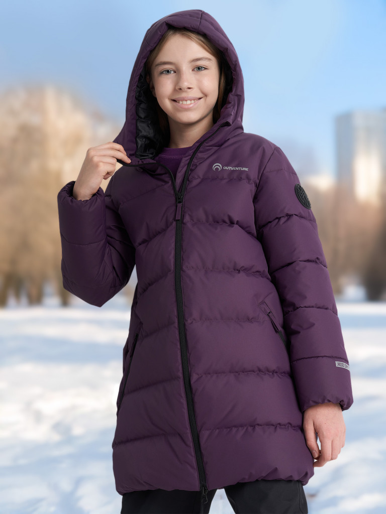 Пуховик для девочек Outventure