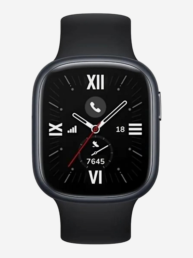 Смарт-часы Honor Watch 4 TMA-B19, 45.3мм, 1.75", черный/черный, 5502aarj