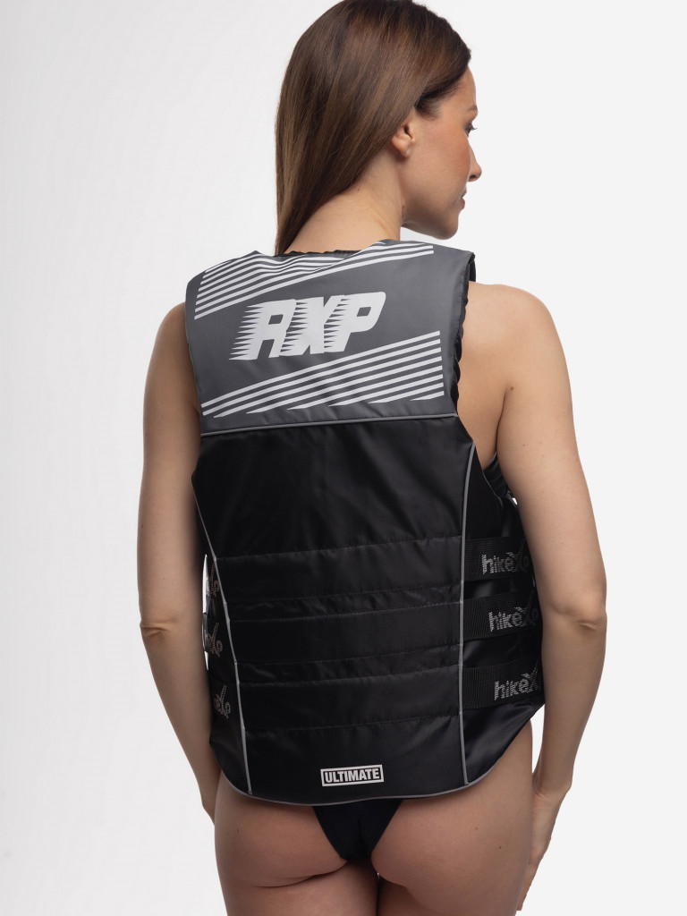 Спасательный жилет серый с ручками hikeXp RXP Ultimate Black/Grey