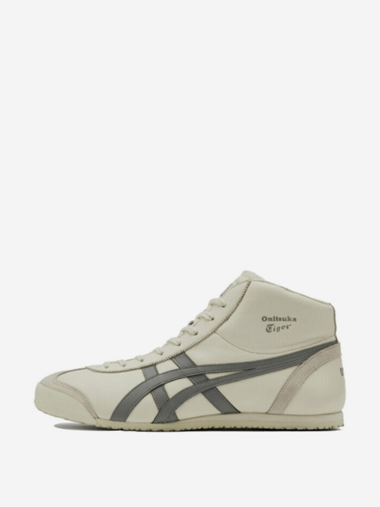 Кроссовки Onitsuka Tiger Mexico 66 Mid Runner White Grey