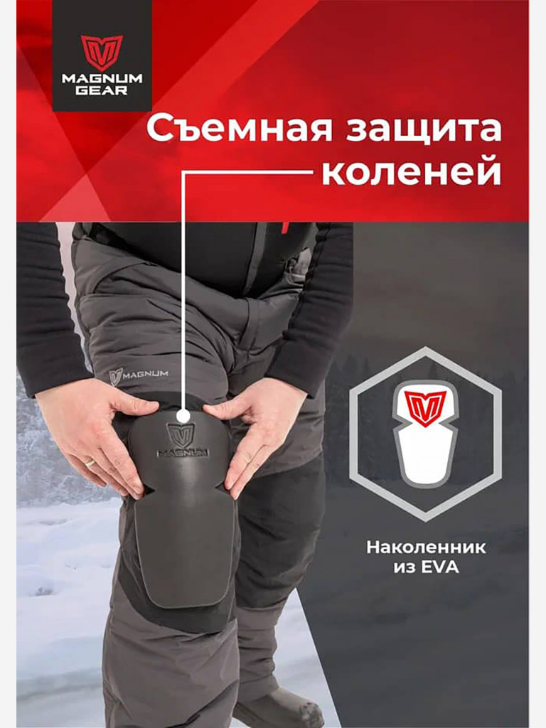 Костюм мужской MAGNUM GEAR GENESIS -35° С черный/графит
