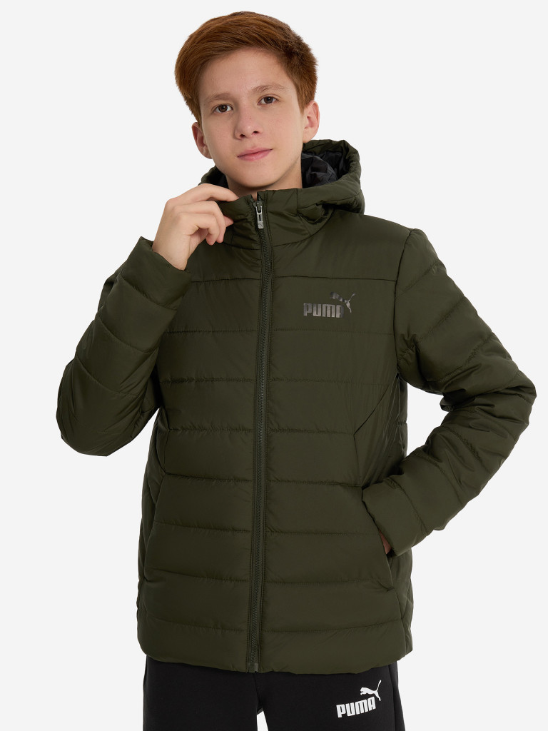 Куртка утепленная для мальчиков PUMA ESS Hooded Padded Jacket