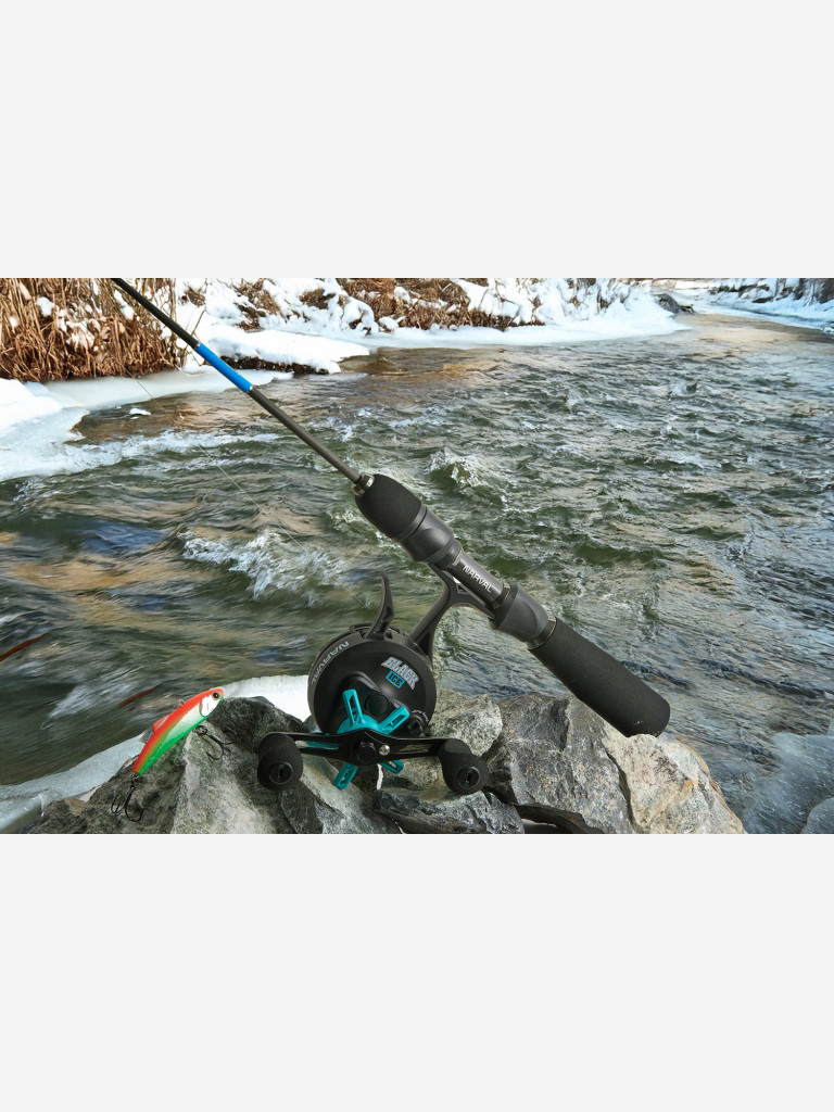 Зимняя катушка Narval Frost Black Ice 2.5:1 3+1BB #Turquoise