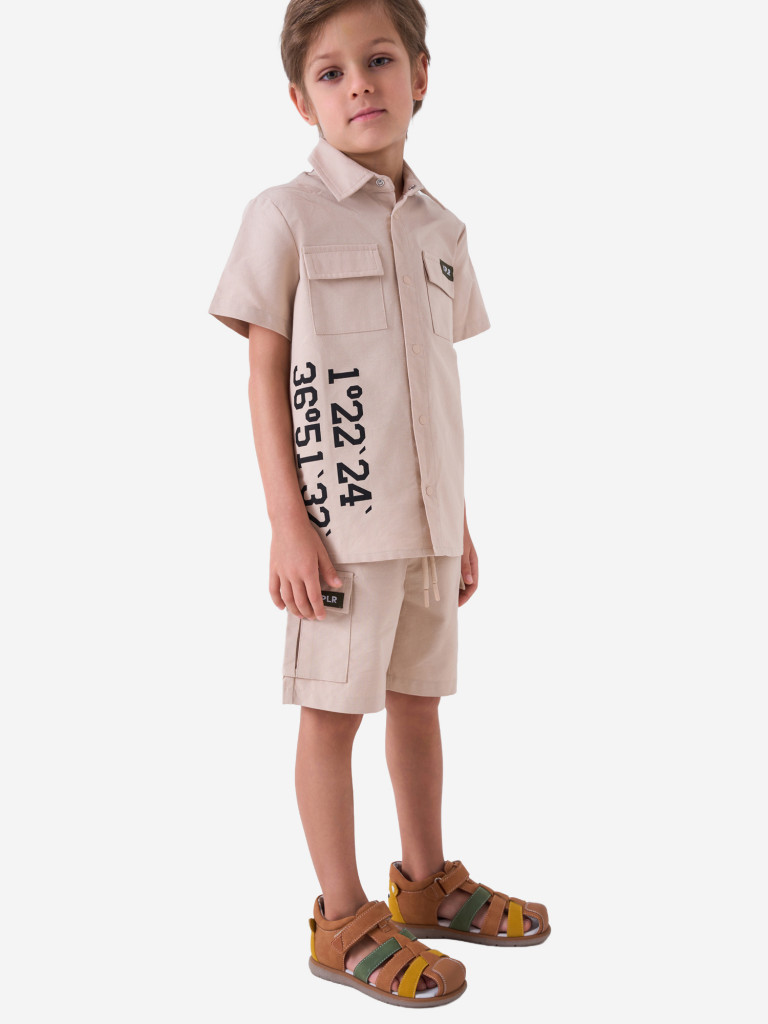 Комплект для мальчиков: рубашка, шорты PlayToday