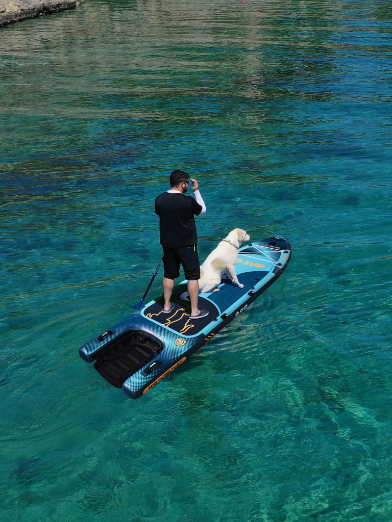 Сапборд двухслойный E-SUP AQUA FUN PRO 353 см