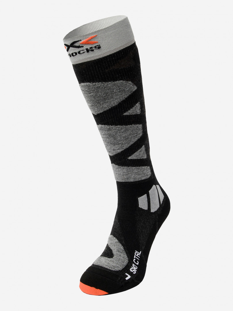 фото Носки x-socks ski control 4.0, 1 пара, серый