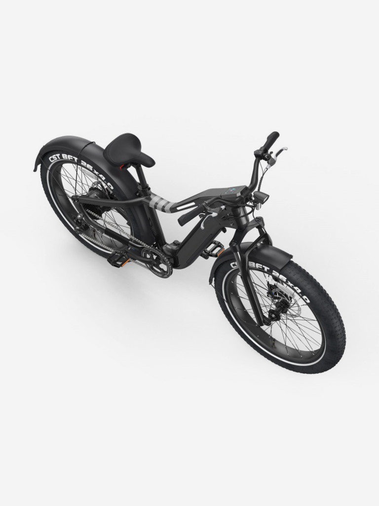 Электровелосипед на толстых шинах OKAI EB50 Ranger, 26"x4", 750W