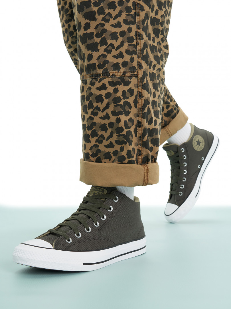 фото Кеды мужские converse chuck taylor all star malden street, зеленый