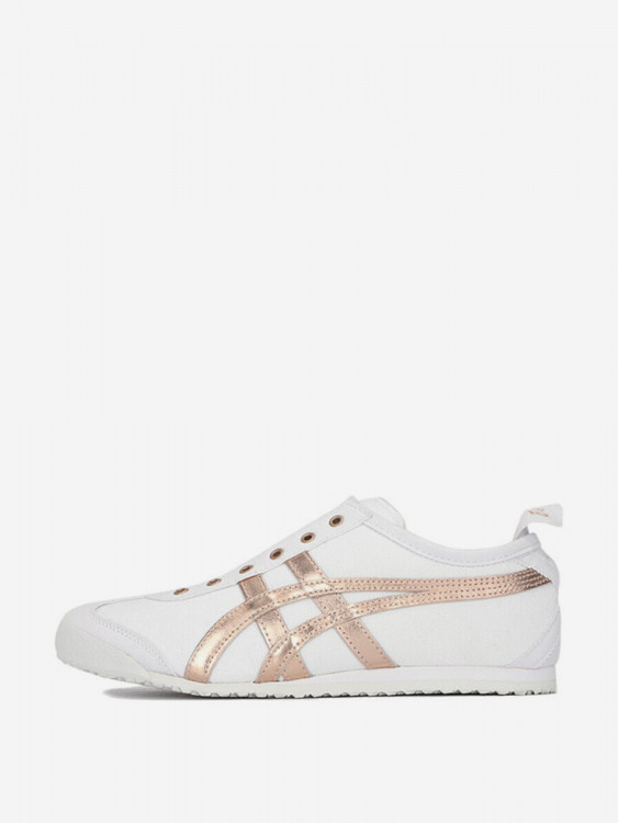 Кроссовки Onitsuka Tiger Onitsuka Tiger Mexico 66 Slip On White Rose Gold