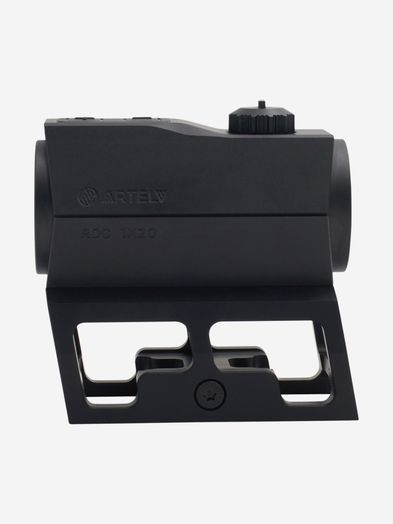 Коллиматорный прицел Artelv RDC 1x20 с подсветкой на планку Weaver, Picatinni для охоты, страйкбола, пневматики, пейнтбола