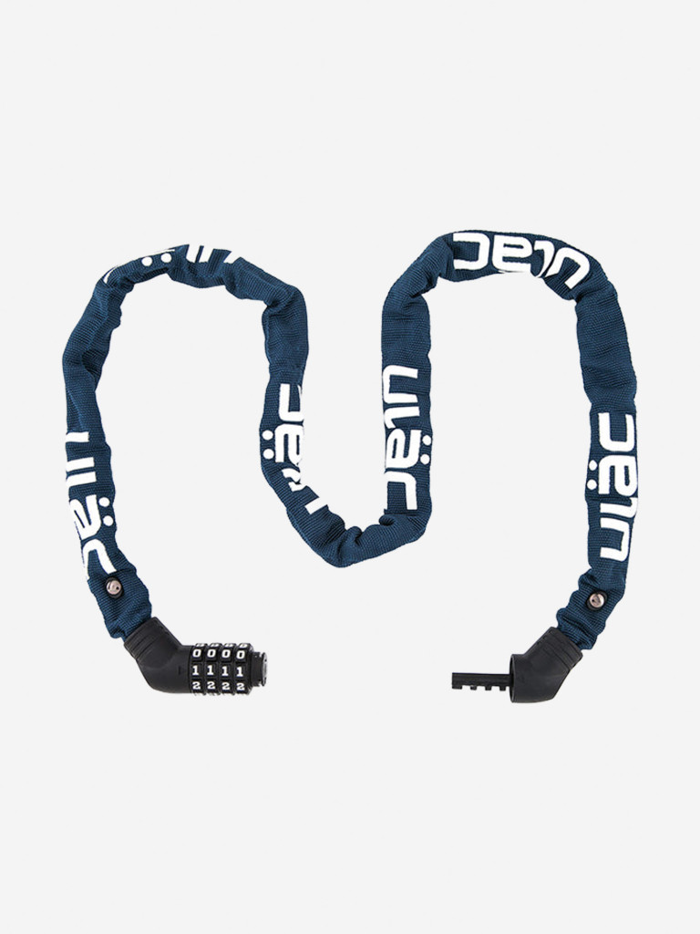Велосипедный замок Ulac Street Fighter Steel Chain Lock Combo Navy