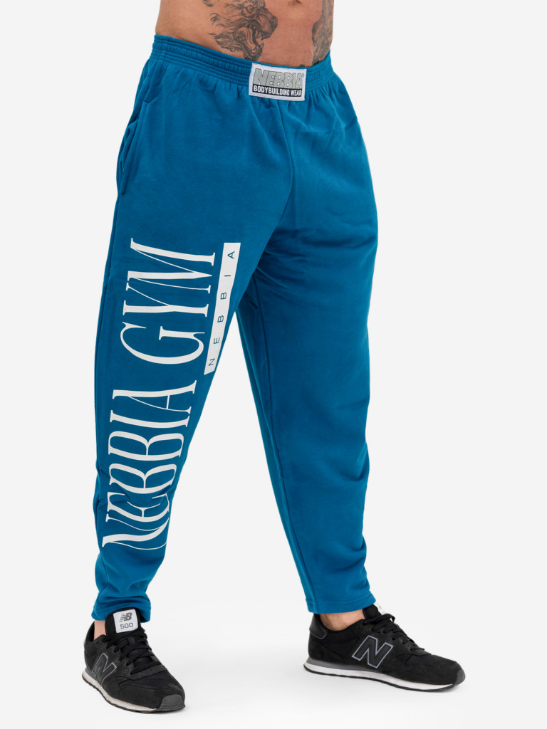 Брюки спортивные мужские NEBBIA Beast Mode On iconic sweatpants 186