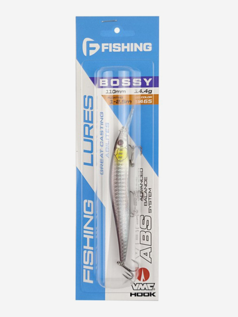 Воблер F-FISHING Jocker 110SP 110мм 16.7г 0.5-1.5м 465 Суспендр