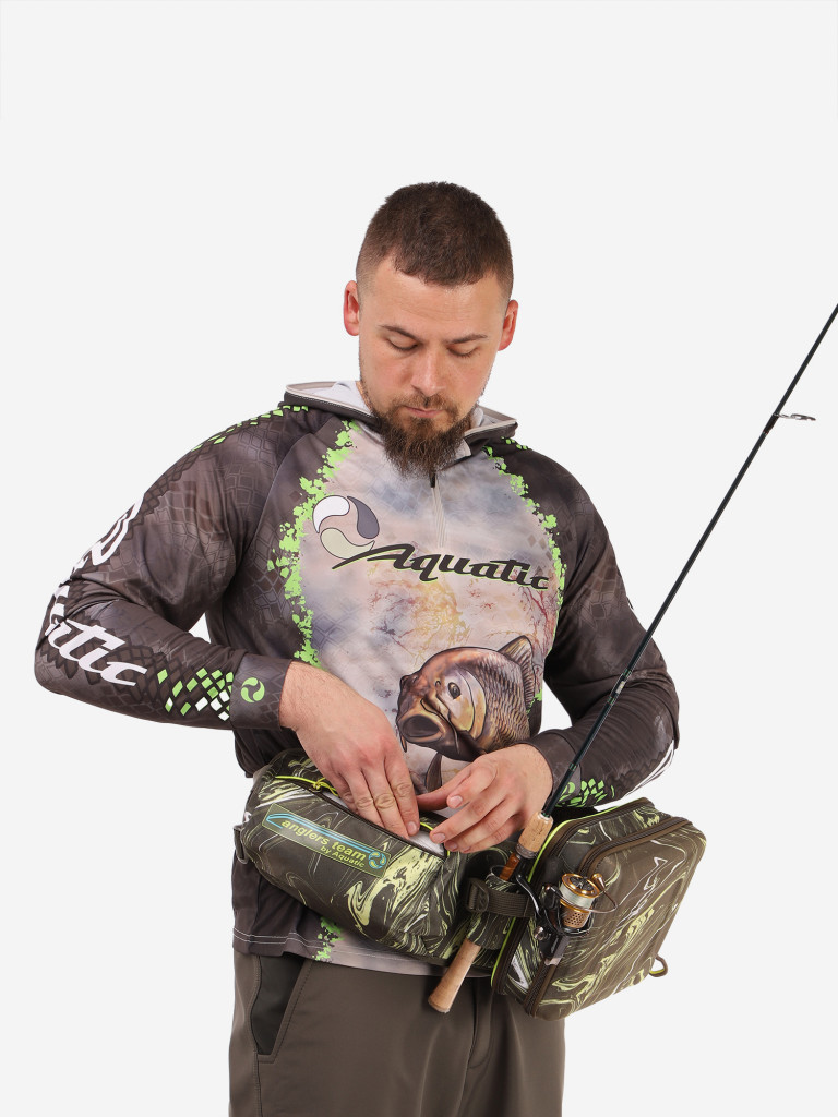 Пояс Aquatic разгрузочный с коробками fisherbox ПР-04