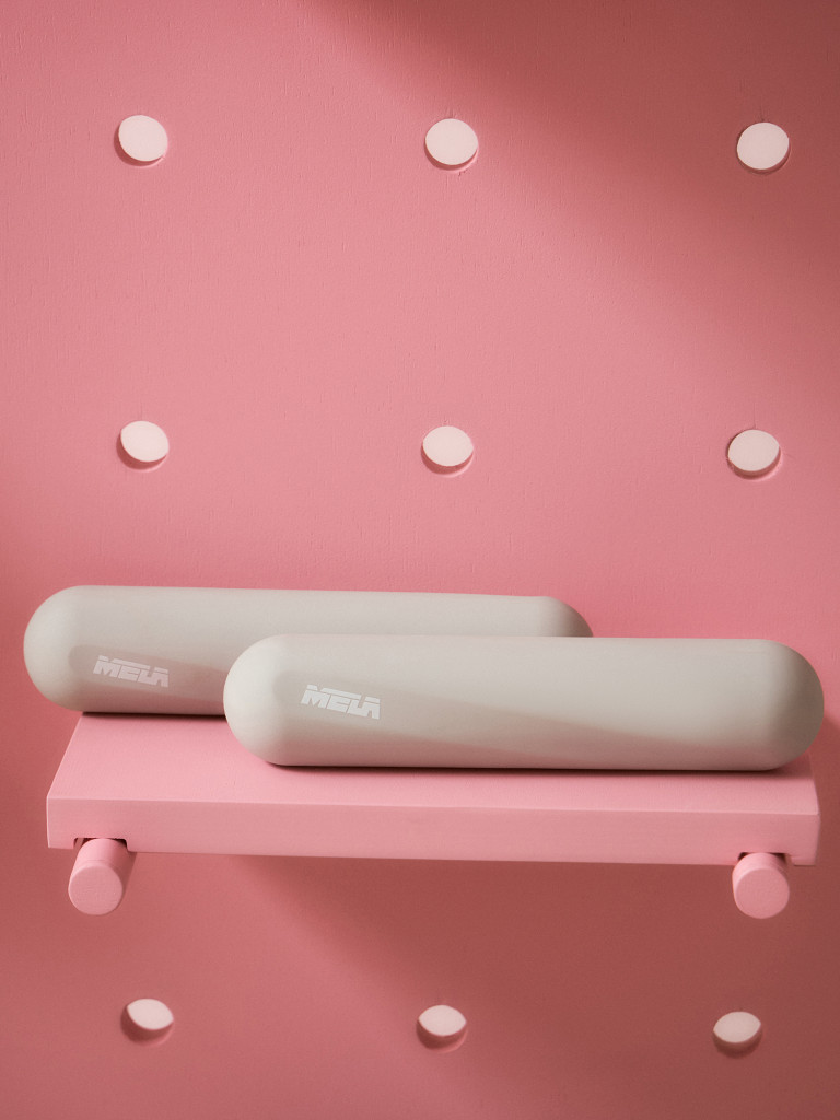 Гантели серые, 2 кг, 2 шт, MELA