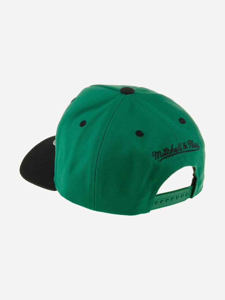 Бейсболка MITCHELL NESS HP8180-BCEGREN Boston Celtics NBA (зеленый)
