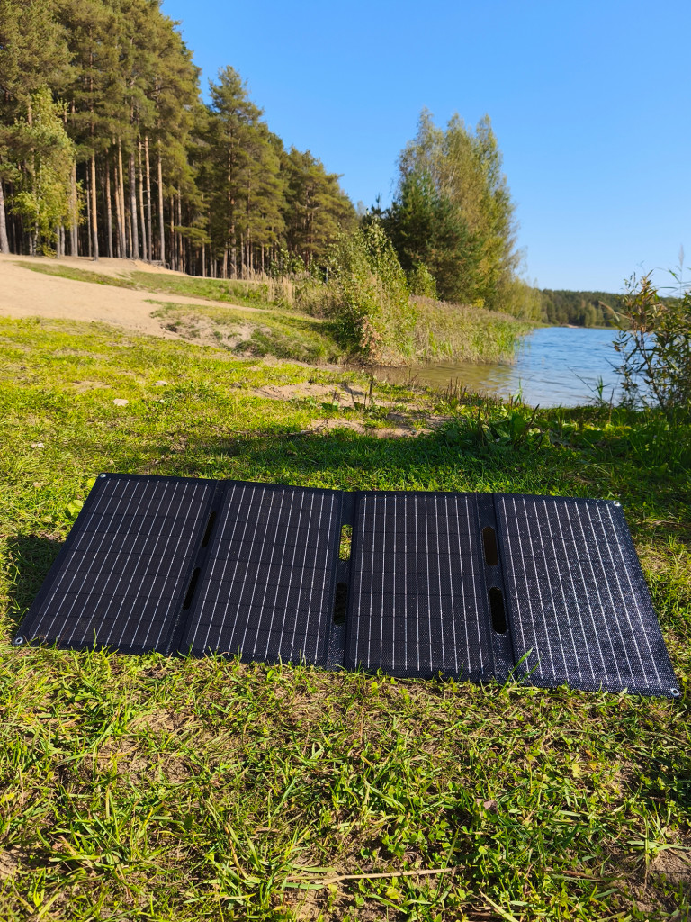 Портативная солнечная батарея GiantSolar L для туризма 45 W 5-20v