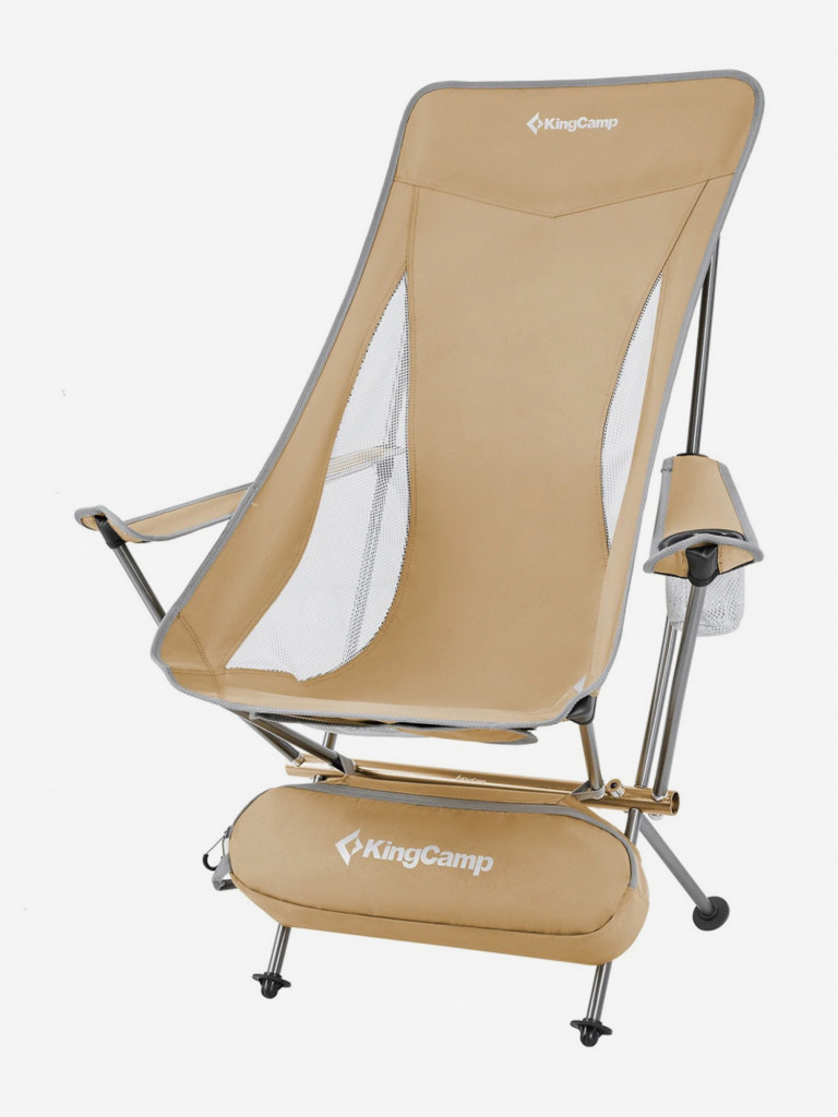 Кресло раскладное 2015 Ultralight Arm Chair сталь, бежевый