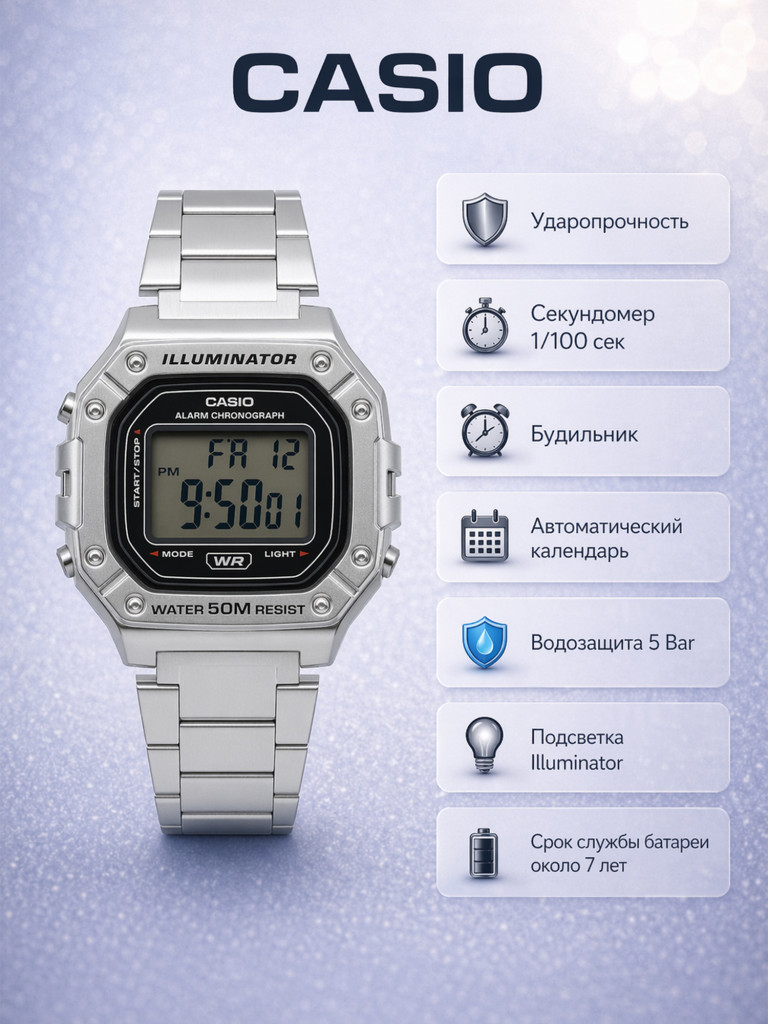 Наручные часы CASIO