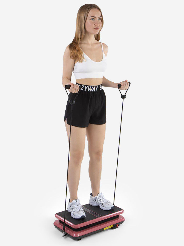 Виброплатформа Fitnesslive для похудения модель 104 цвет розовый
