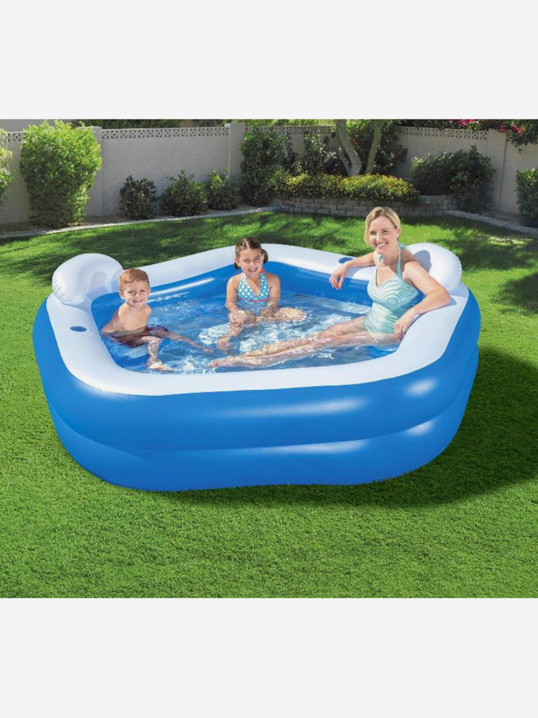 Детский надувной бассейн Bestway 54153 (213х206х69см) 6+