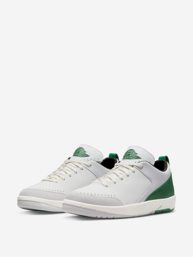Кроссовки женские Jordan 2 Retro Low SE Nina Chanel Abney White Malachite DQ0560-160