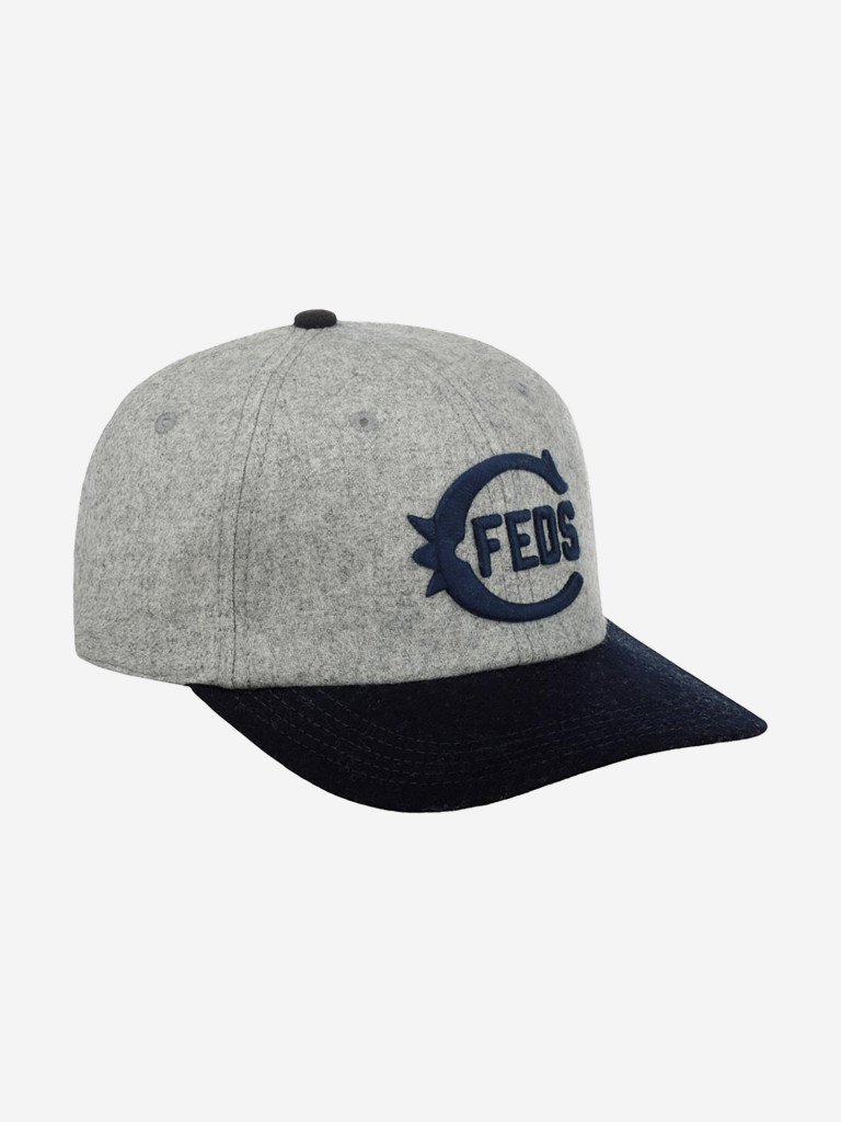 Бейсболка AMERICAN NEEDLE 21005A-CHF Chicago Federals Archive Legend MLB (серый)