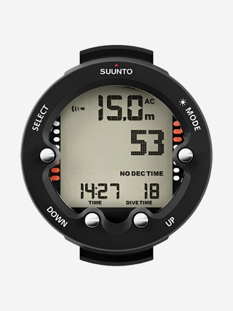 Компьютер для погружений Zoop Novo, черный